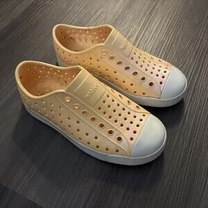 Native Jefferson Shoes Orange Sparkle Size 13 Play Shoes